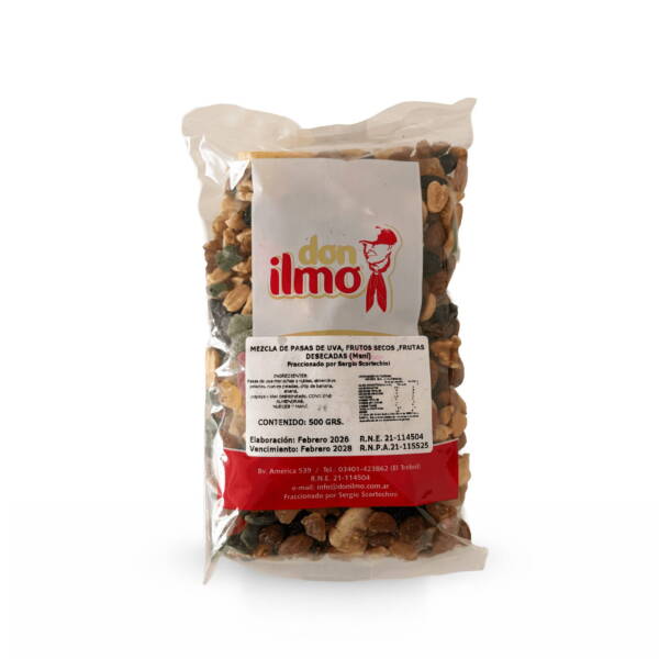 Mix Tropical con MANI x 500 gr