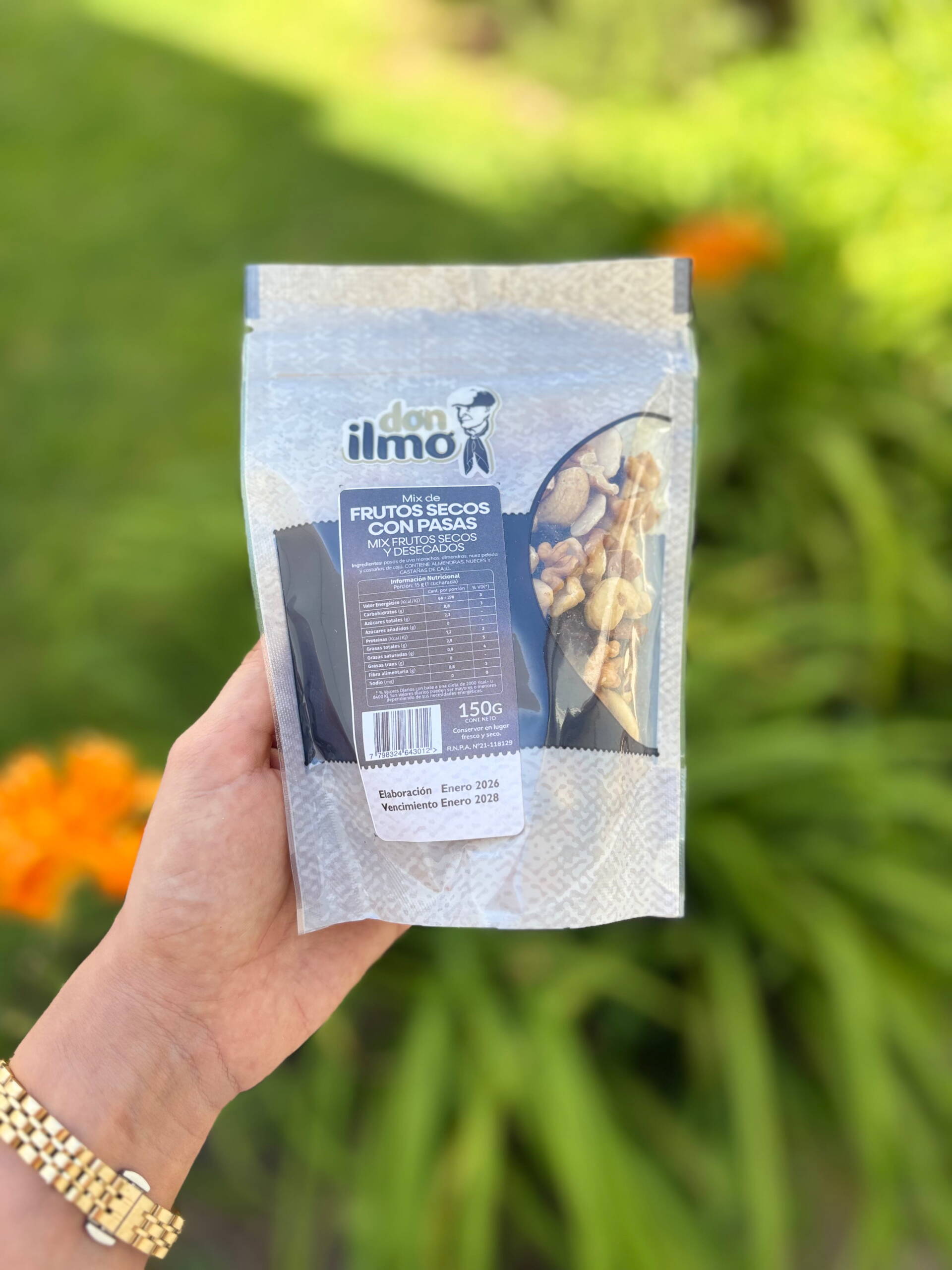 Mix de frutos secos y pasas de uva x 150 gr - Image 2