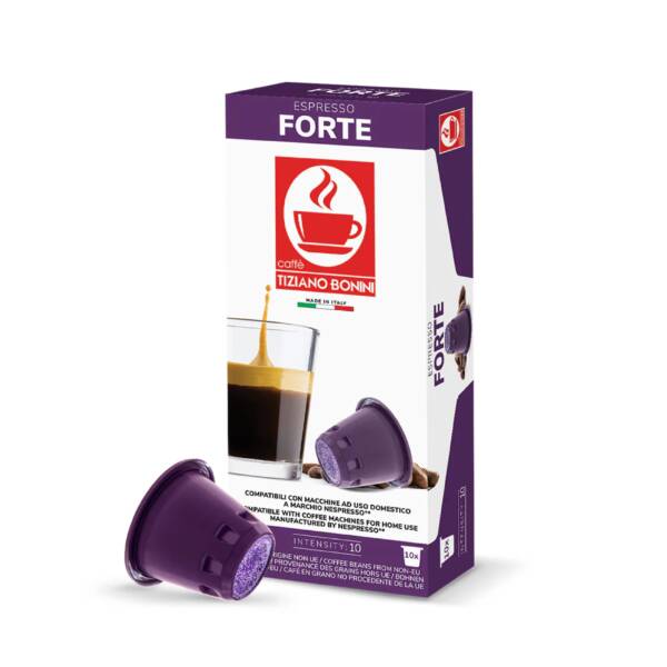Café Tiziano Bonini - Forte x 10 cápsulas