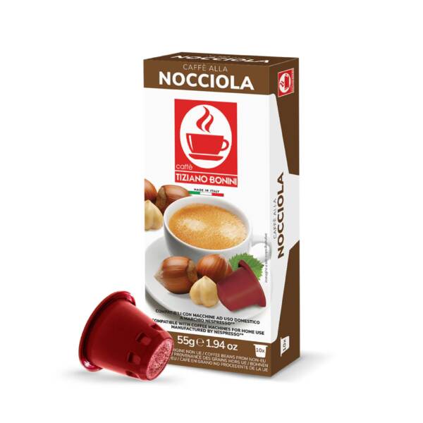 Café Tiziano Bonini - Nocciola x 10 cápsulas