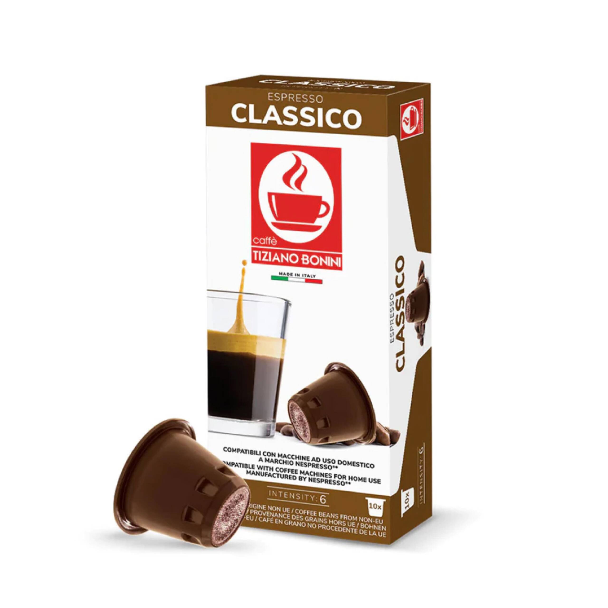 Café Tiziano Bonini - Classico x 10 cápsulas