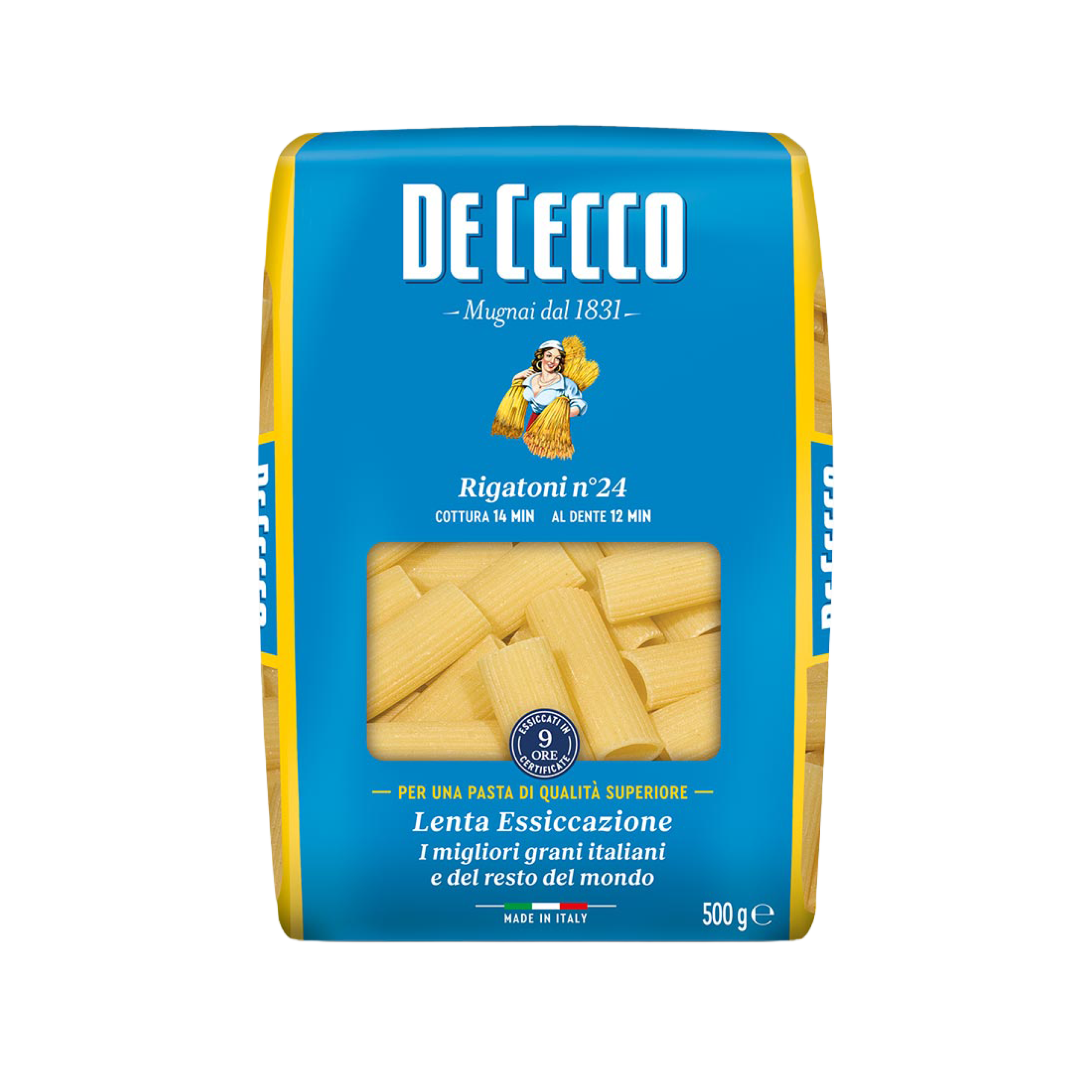 Pasta De Cecco Rigatoni  N° 24