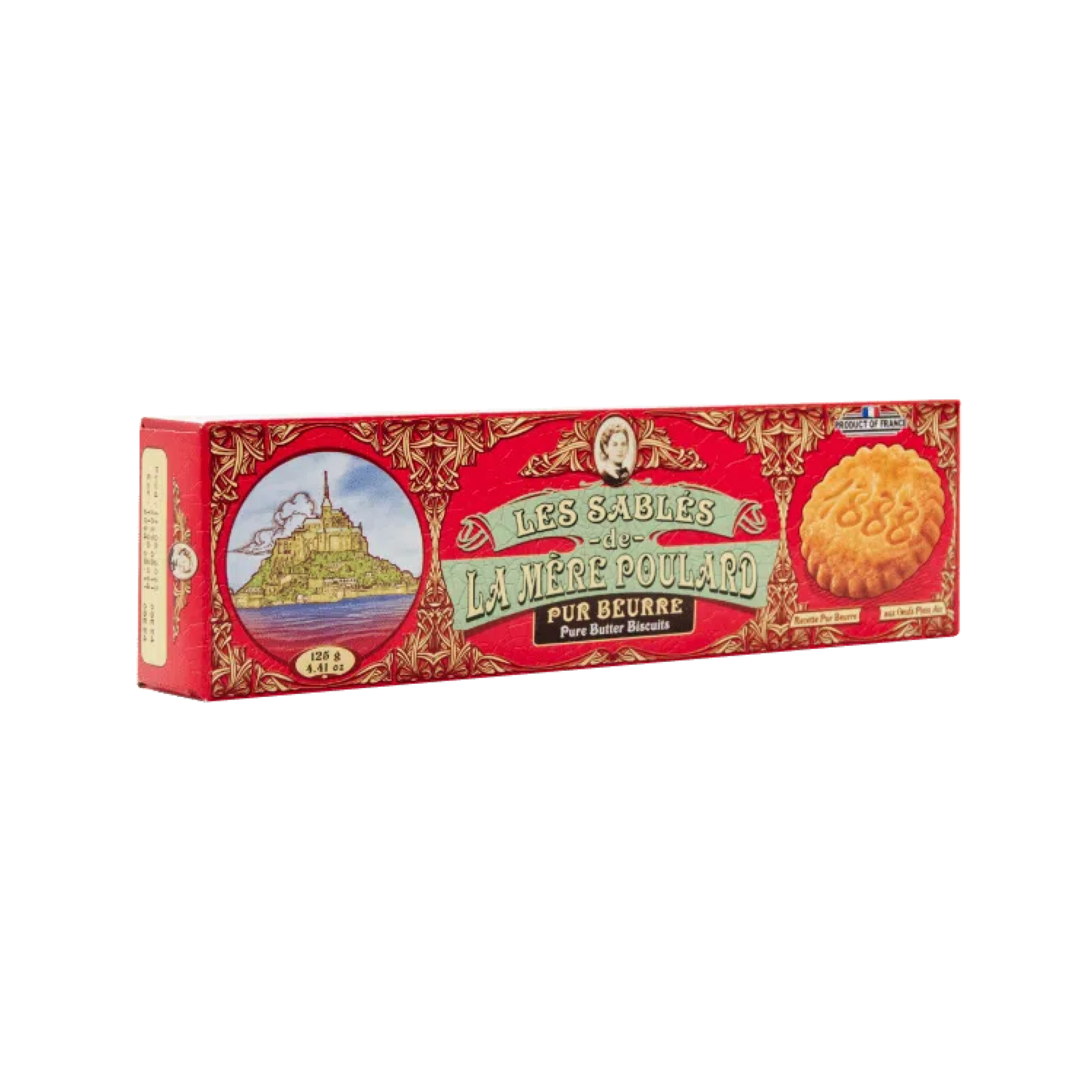 Galletitas La Mère Poulard Sablés de Manteca x 125 g
