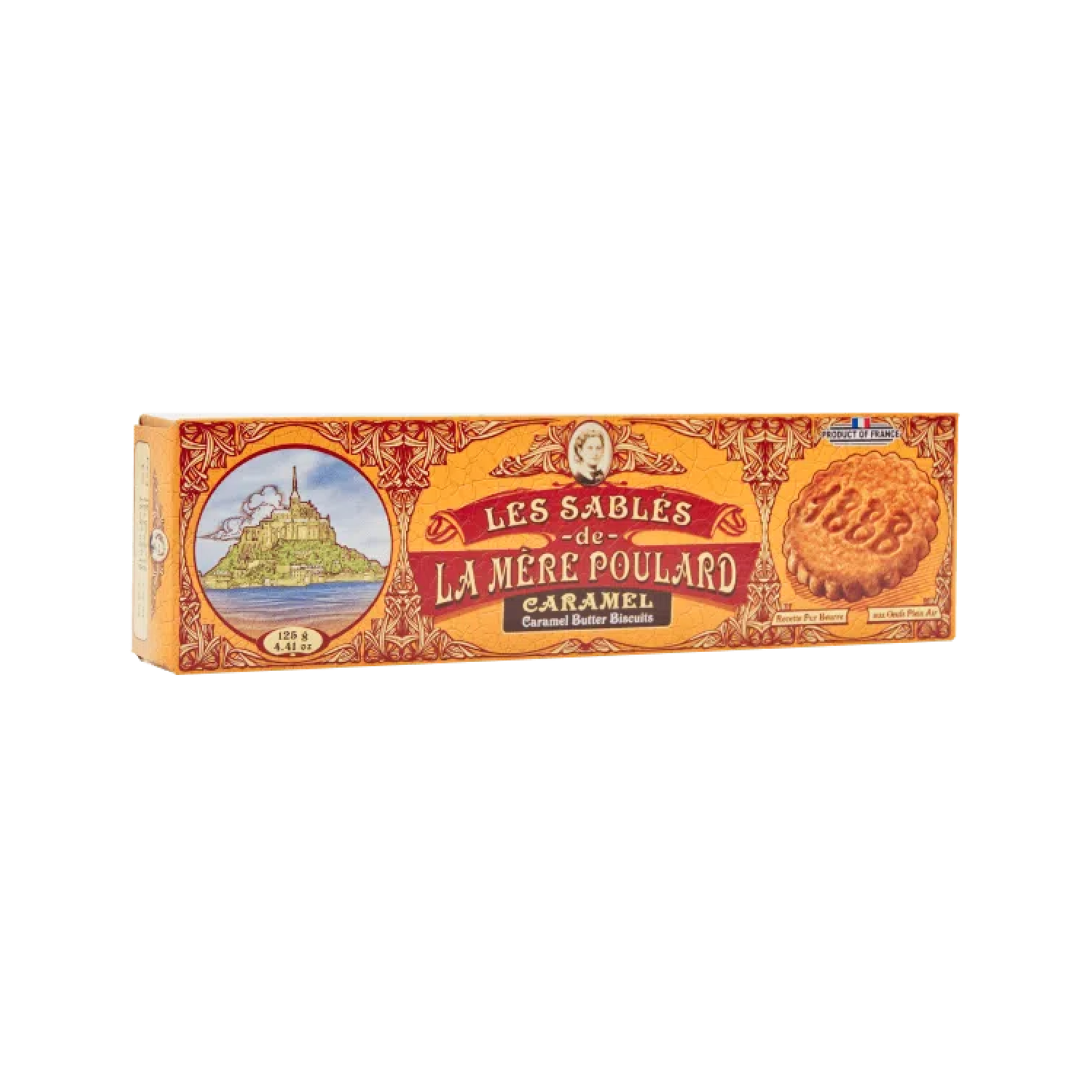 Galletitas La Mère Poulard Les Sablés con Caramelo x 125 g